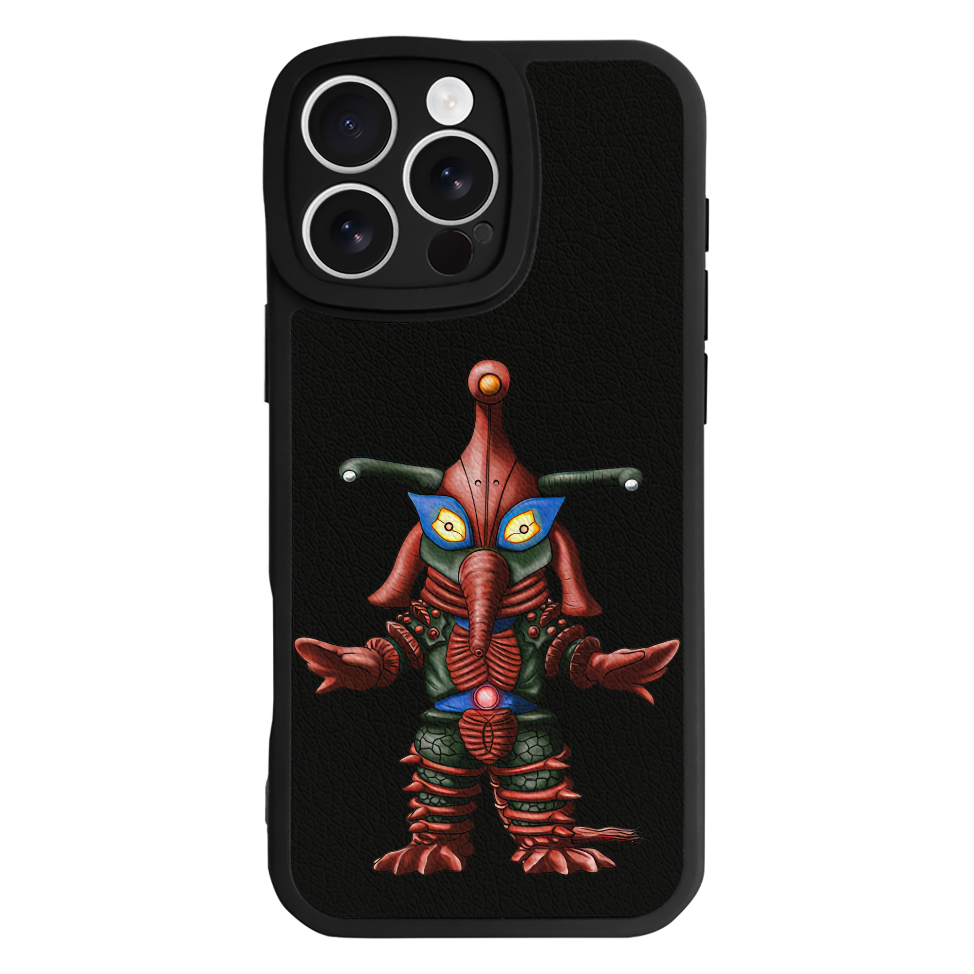 （画像用） ウルトラマン Ultraman 【iPhone 16シリーズ対応】シリコンスマホケース（レザー調） 材質：シリコン